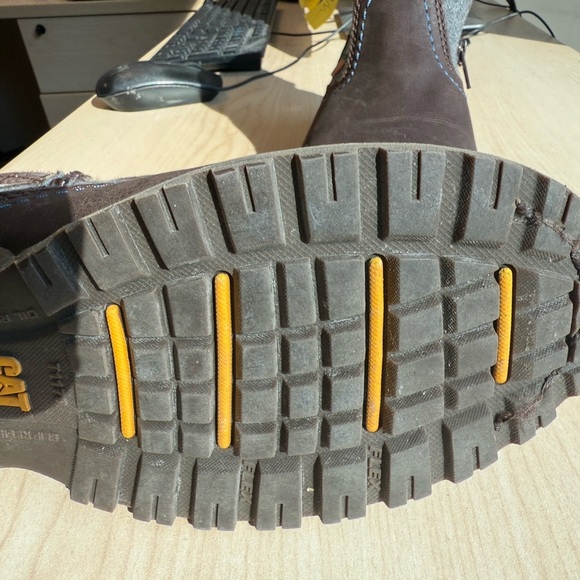 Caterpillar “Jace St” Sz 7 MINT worn briefly Women's steel toed work boots - Picture 6 of 16